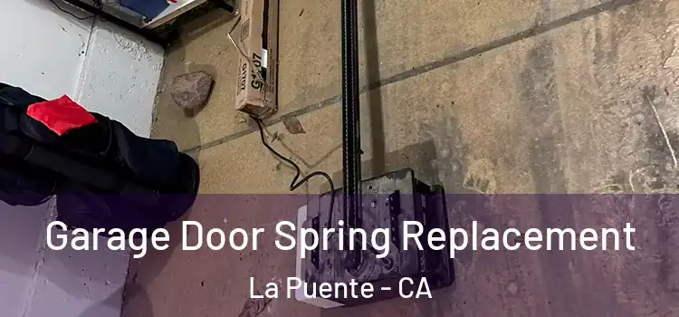  Garage Door Spring Replacement La Puente - CA